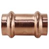 Copper Press By Tmg 3/4 in. x 3/4 in. Copper Press x Press Pressure Coupling with Dimple Stop XPRC34